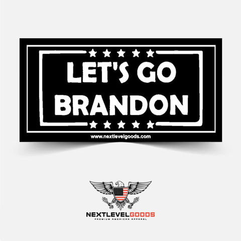 Let's Go Brandon Decal Sticker (MRH9)