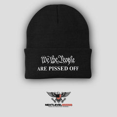 We The People  Are Pissed Off Beanie (ONMSY)