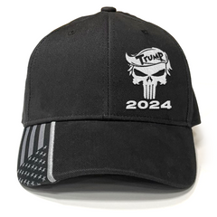 Punisher Trump 2024 Premium Classic Embroidered Hat (OSNN)