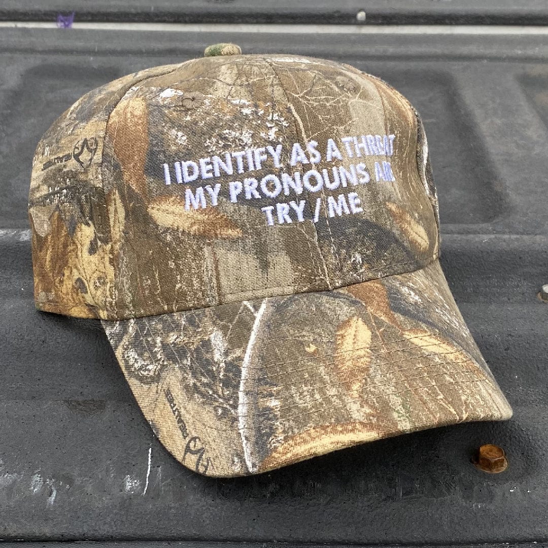 My Pronouns Are Try/Me Hat