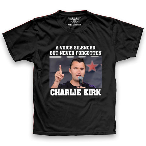 A Voice Silenced But Never Forgotten Premium T-Shirt (CHK)