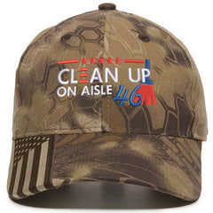 Clean Up On Aisle 46 Premium Classic Embroidery Hat