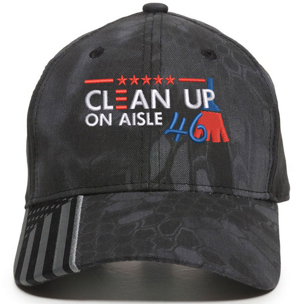 Clean Up On Aisle 46 Premium Classic Embroidery Hat