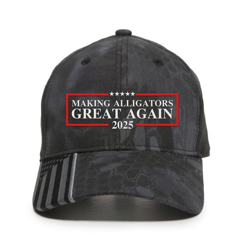Making Alligator Great Again Embroidery Hat