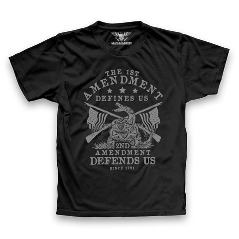 2nd Amendment Defend Us Since 1791 T-Shirt (OSSLN)