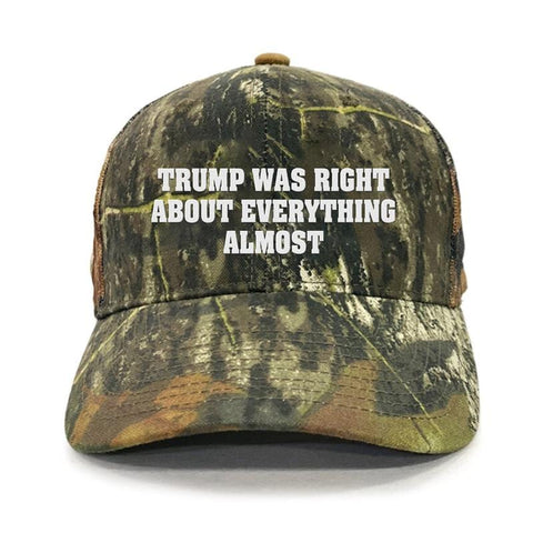 Trump Was Right About Everything Almost Premium Hat