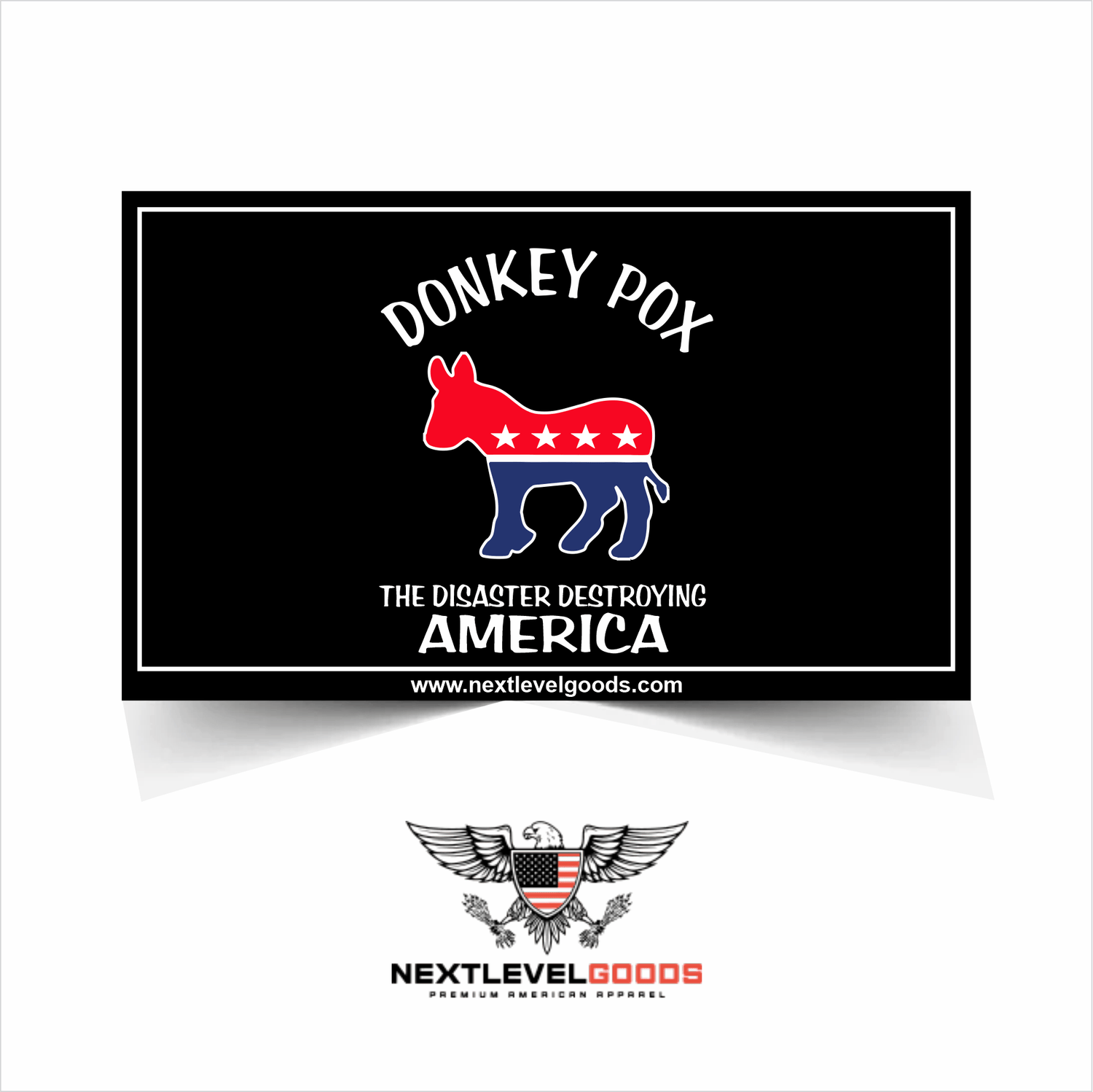 The Disease Destroying America Decal Sticker