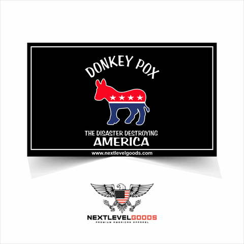 The Disease Destroying America Decal Sticker