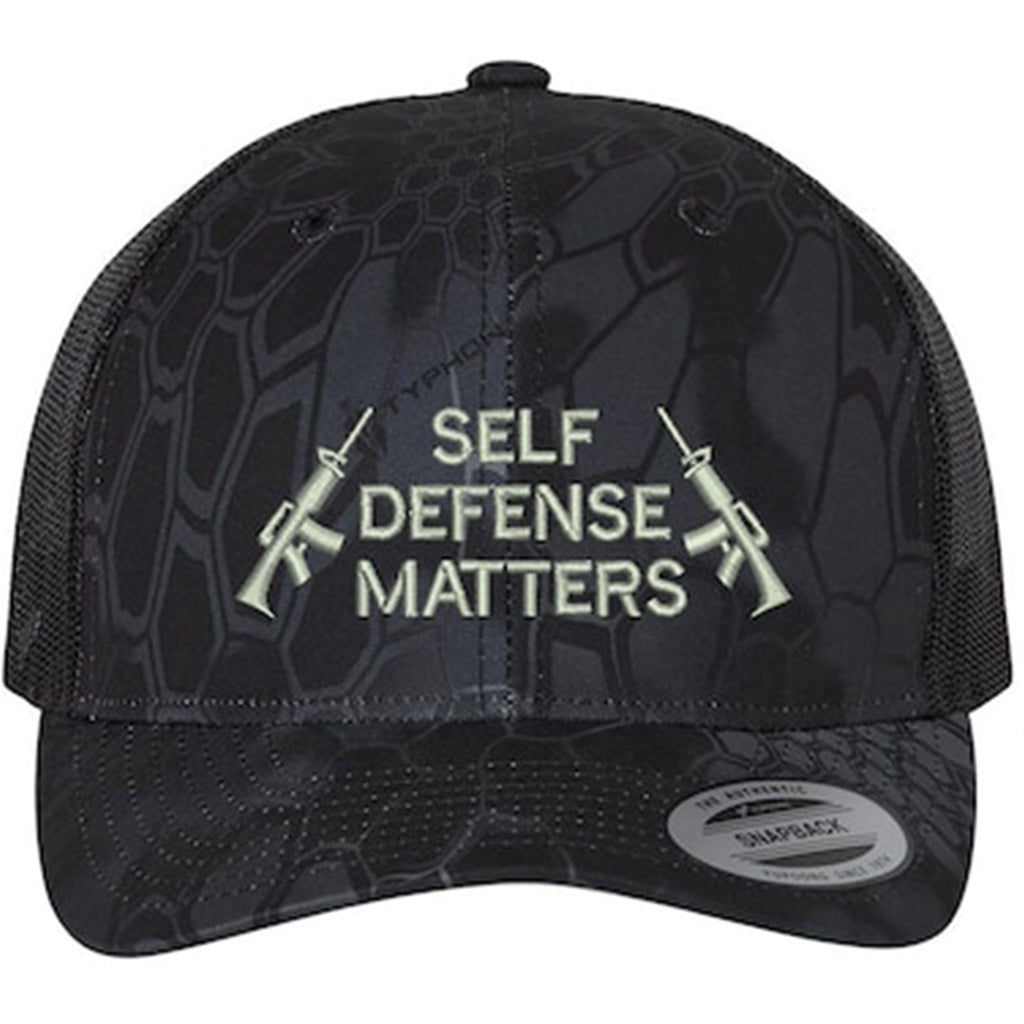 Self Defense Matters 2nd Amendment Premium Snapback Trucker Hat