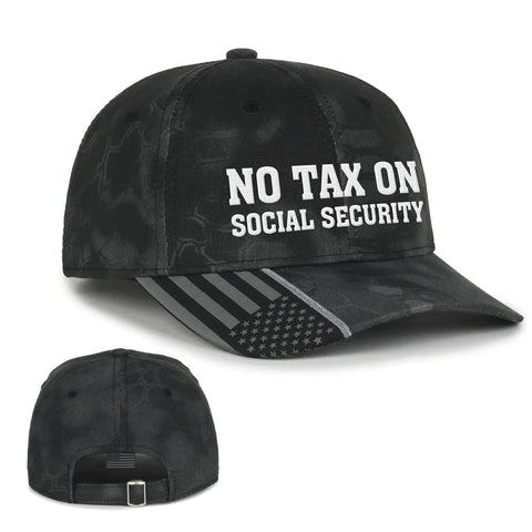 No Tax On Social Security Embroidery Hat