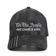 We The People Are Charlie Kirk Embroidered Hat (SBL)
