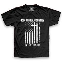 God, Family, Country Premium T-Shirt (SBL)