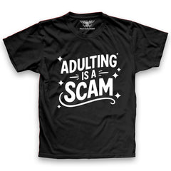 Adulting Is A Scam Premium T-Shirt