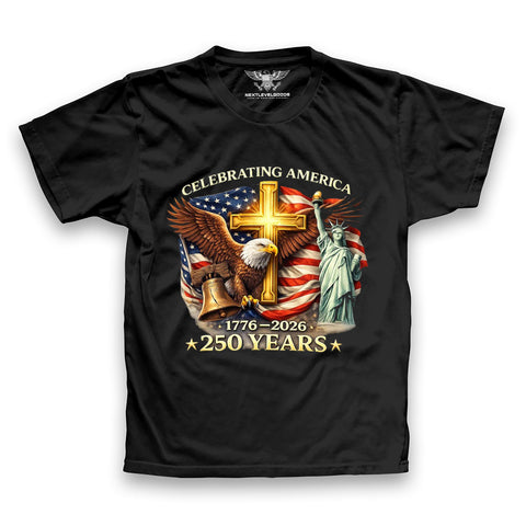 Celebrating America 250 Years T-Shirt