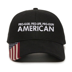 Pro God Pro Life  Pro Gun American Kryptek Hat