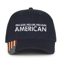 Pro God Pro Life  Pro Gun American Kryptek Hat
