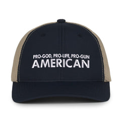 Pro God Pro Life  Pro Gun American Kryptek Hat