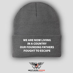Living In A Country Our Founding Fathers Fought Beanie