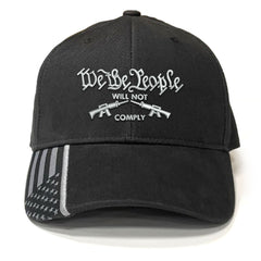 We The People Will Not Comply Premium Classic Embroidered Hat