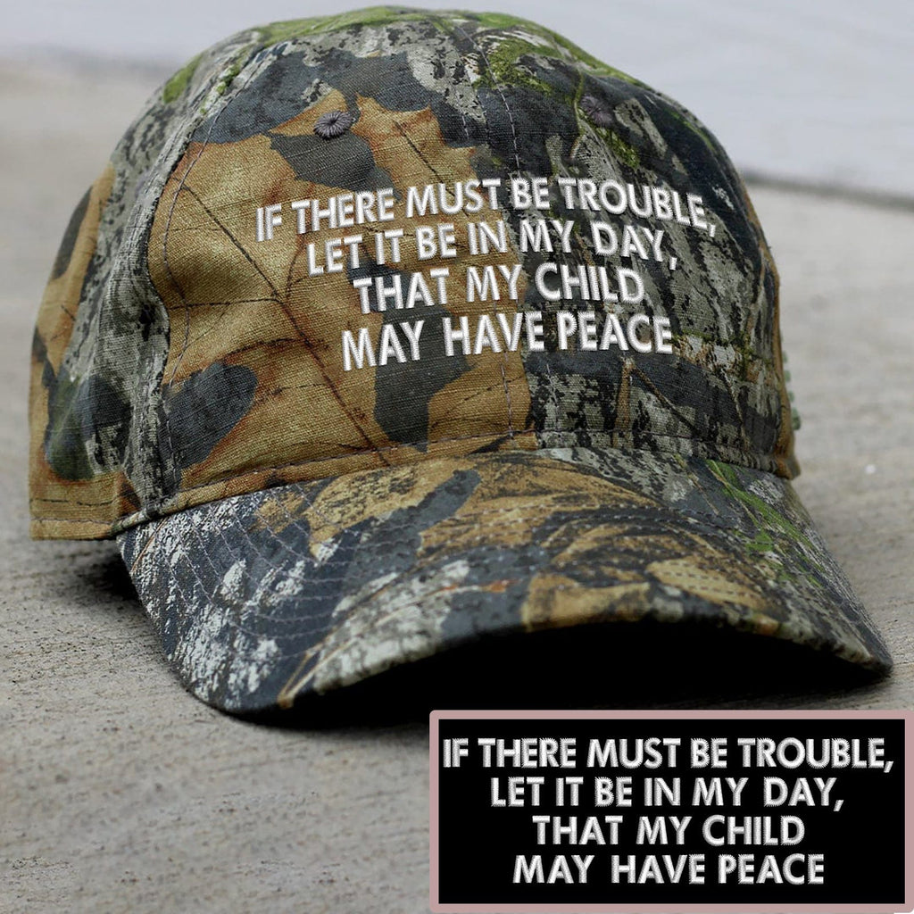 My Child May Have Peace Authentic MOSSY OAK® 2024 Hat