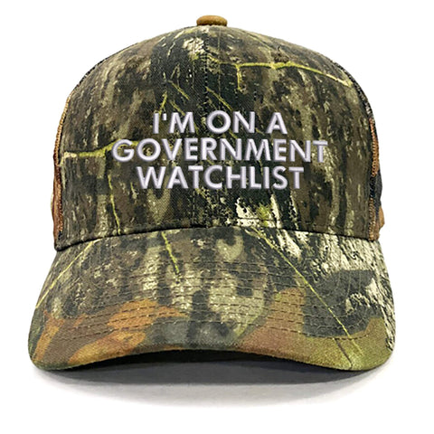 I'm On A Government Watchlist Premium Classic Hat