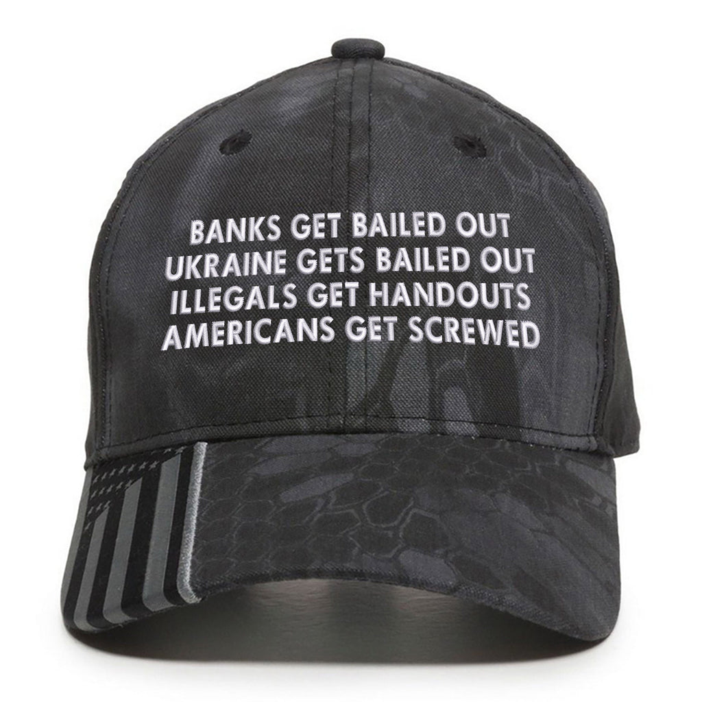 Americans Get Screwed Premium Kryptek® Typhon™ Hat