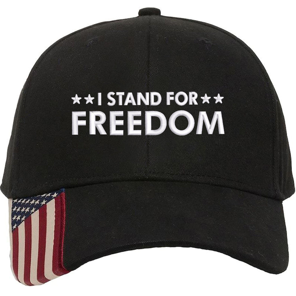 I Stand For Freedom Premium Classic Embroidery Hat