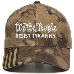 We The People Resist Tyranny Premium Classic Embroidery Hat