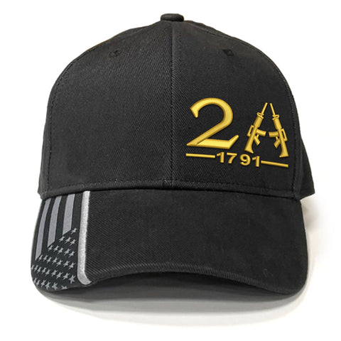 2A 1791 Second Amendment Premium Classic Embroidered Hat