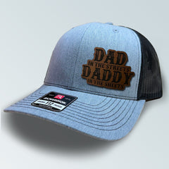 Dad In The Streets Leather Patch Richardson Hat