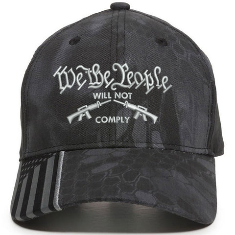 We The People Will Not Comply Embroidery Hat