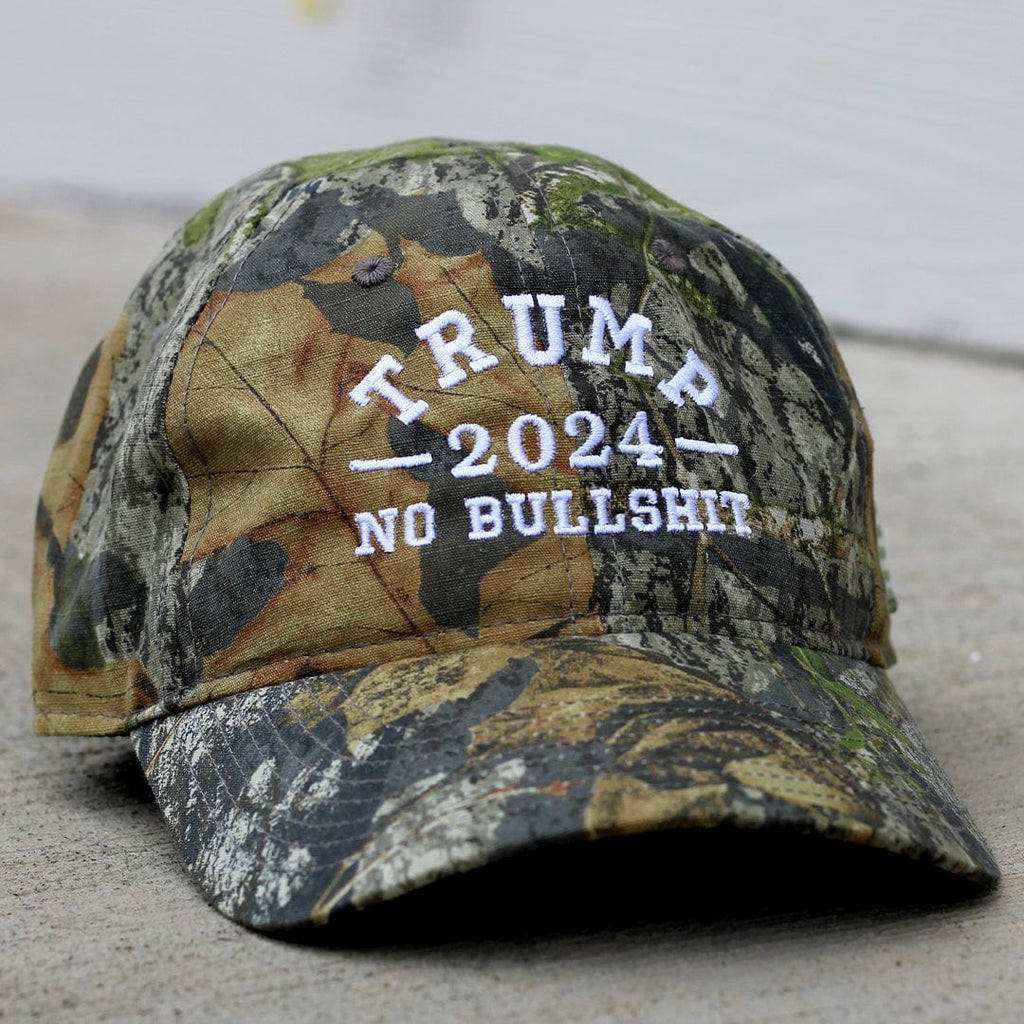 Donald Trump Authentic MOSSY OAK® 2024 Hat Next Level Goods