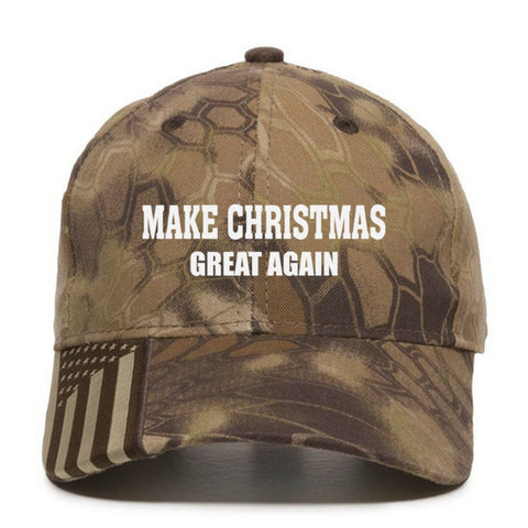 Make Christmas Great Again Premium Embroidery Hat (OSM)