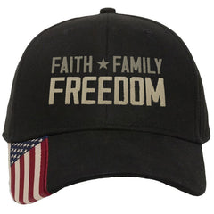 Faith Family Freedom Premium Classic Embroidered Hat