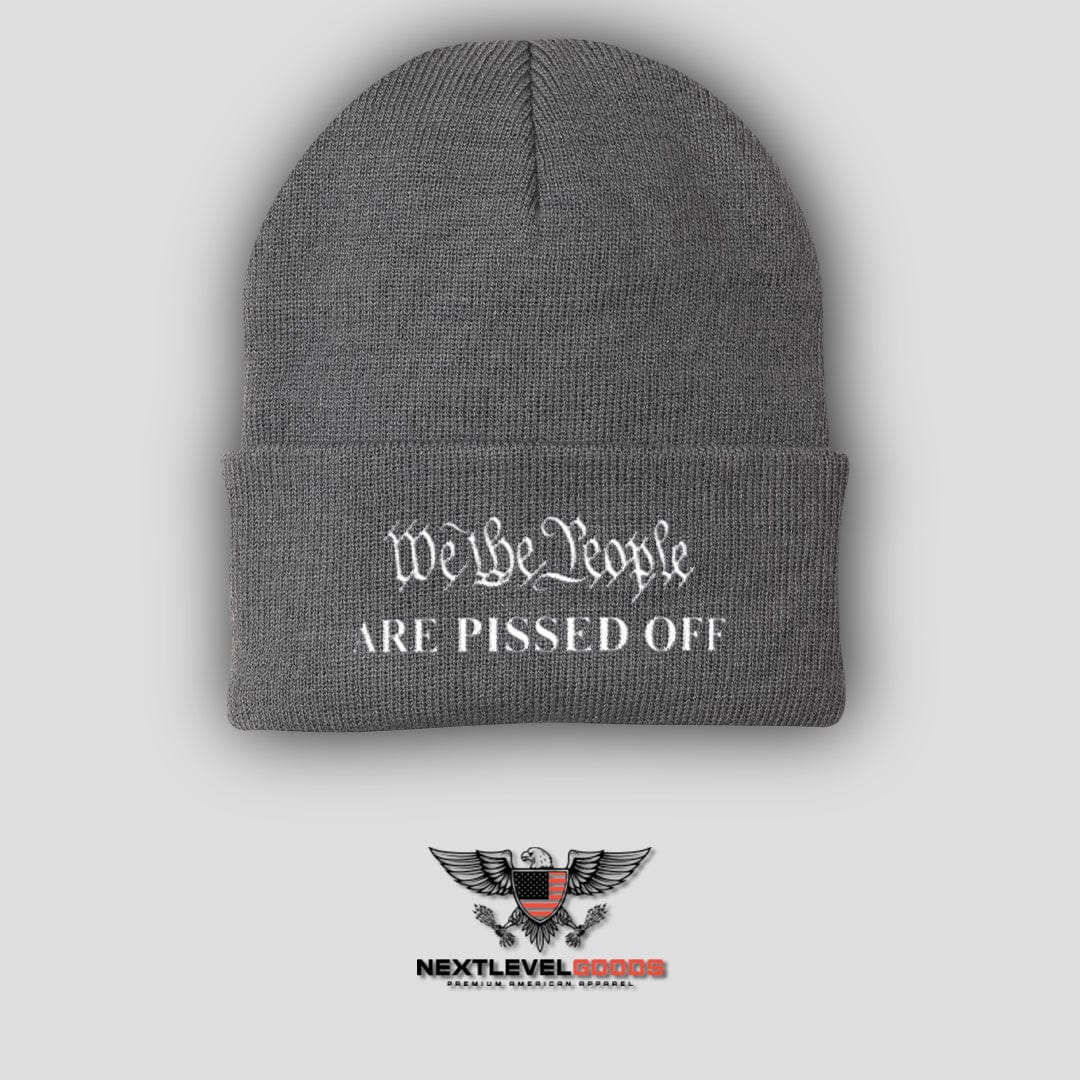 We The People  Are Pissed Off Beanie