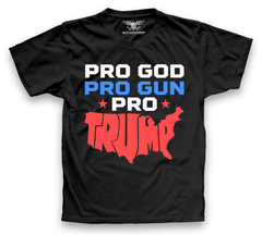 Pro God Pro Gun Pro Trump Conservative Premium Classic T-Shirt (OSNN)