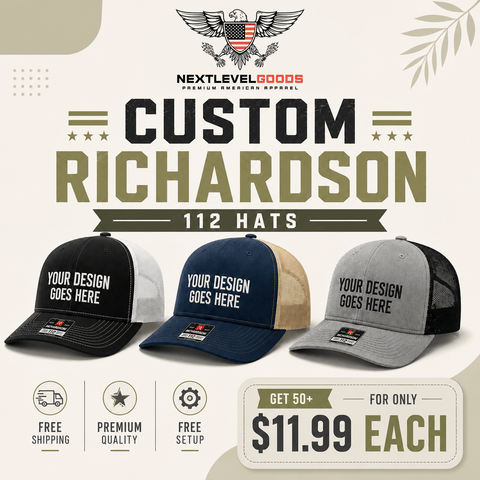 Richardson -Snapback Trucker Cap - 112