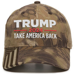 Trump 2024 Take America Back Premium Classic Embroidered Hat (OSNN)