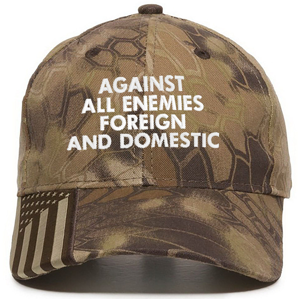 Against All Enemies Premium Classic Embroidery Hat