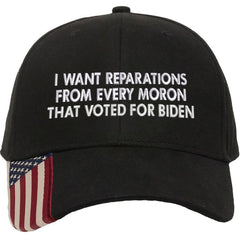 I Want Reparations Classic Embroidery Hat (SR24)