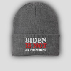 Biden is Not My President Beanie (MRH9)