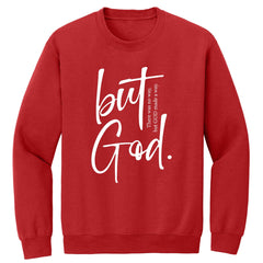 But God Premium Printed Crewneck Sweatshirt