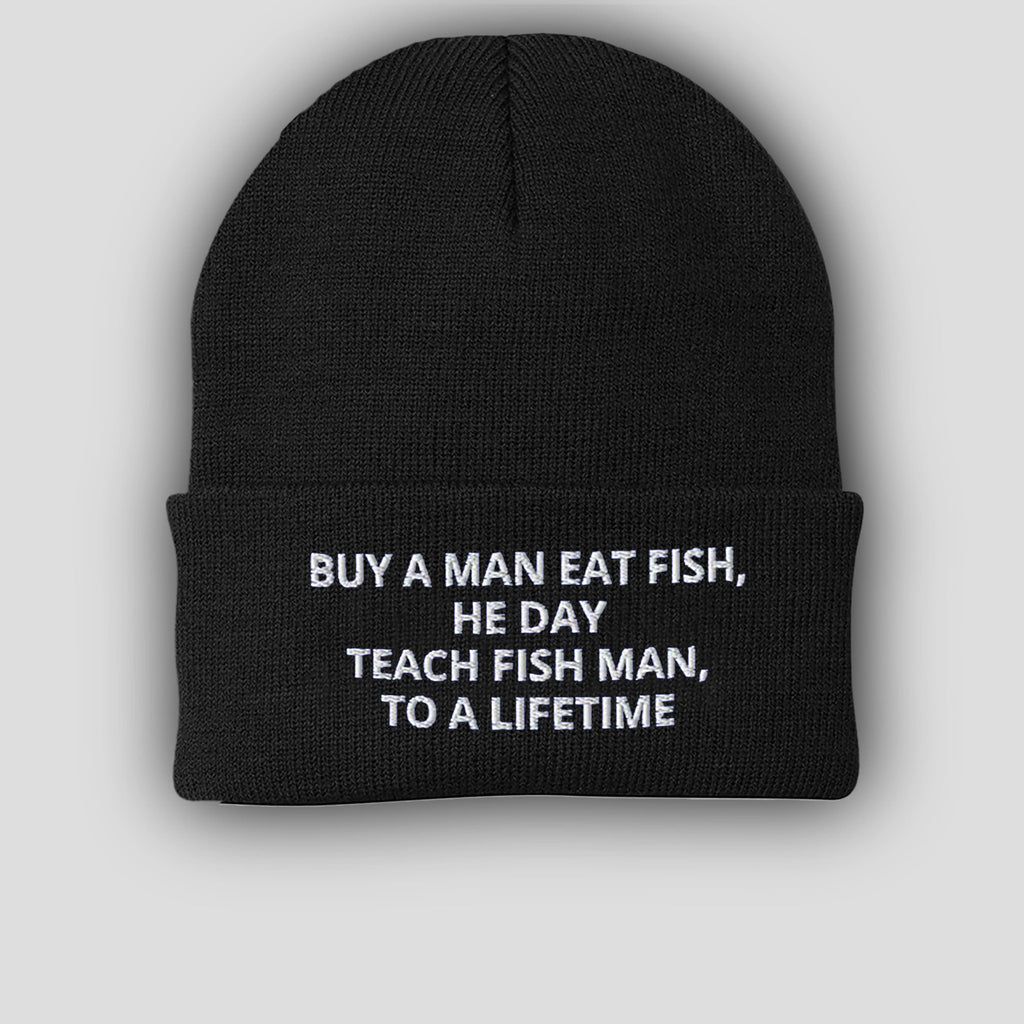 Buy A Man Eat Fish Beanie
