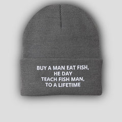 Buy A Man Eat Fish Beanie