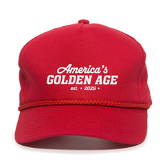 America`s Golden Age Premium Embroidered Hat