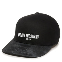 Drain The Swamp 2025 Premium Embroidered Hat
