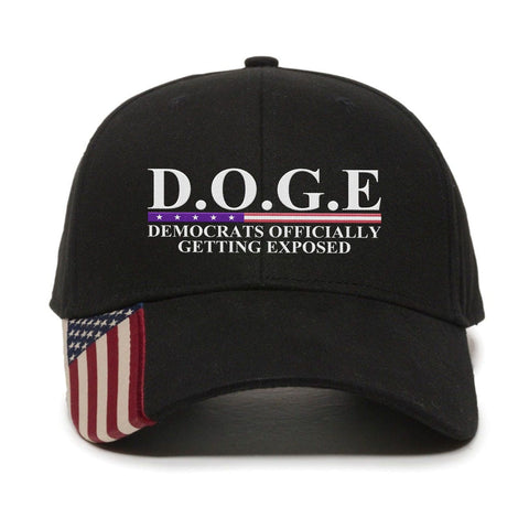 DOGE Getting Exposed Premium Embroidery Hat