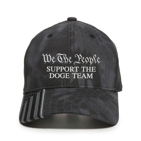 Support The DOGE Team Premium Embroidery Hat