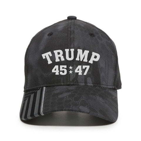 Trump 45:47 Premium Embroidery Hat