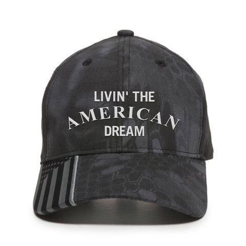 Livin` The American Dream Embroidery Hat